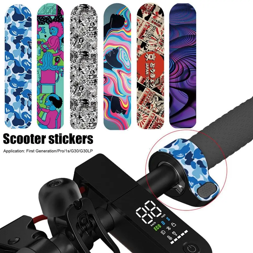 New MAX Throttle 16 Styles G30 Scooters Accessories Scooter Stickers Modification Sticker M365 Refers Supplies