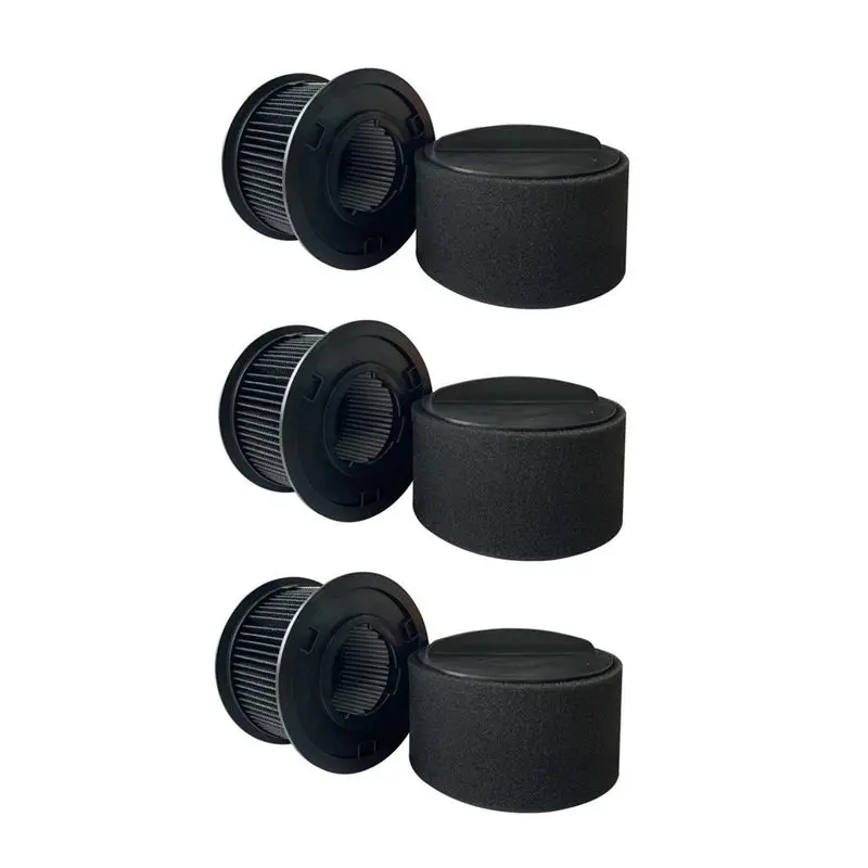 AB46-Replacement Filter For Bissell 2037913/32R9 Power Force & Helix Turbo Inner And Outer Filter Set