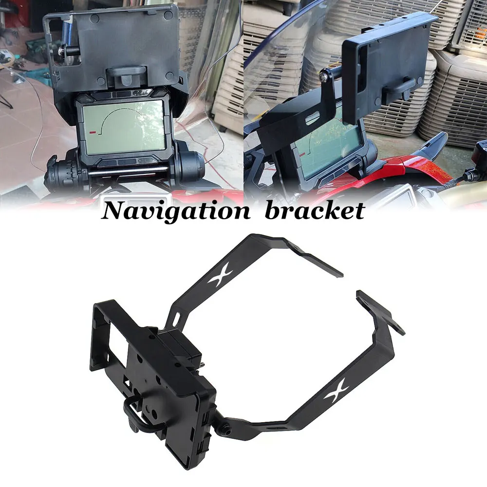 

Motorcycle Mobile Phone bracket GPS Front Stand Holder Smartphone For HONDA X-ADV 750 XADV 750 XADV750 Navigation Bracket