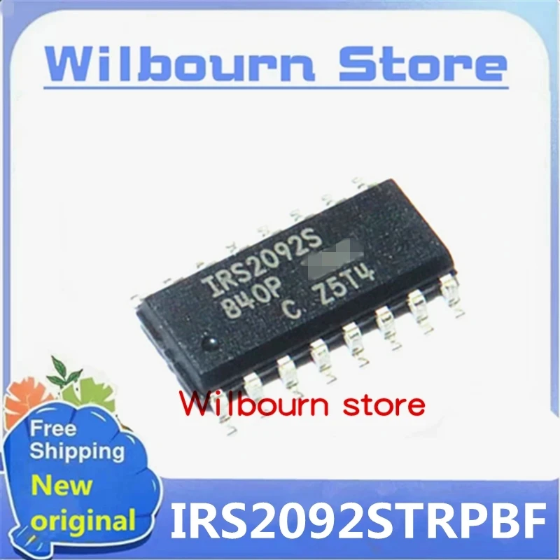 5PCS~20PCS/LOT 100% NEW IRS2092S IRS2092STR IRS2092STRPBF SOIC-16 Electronic components