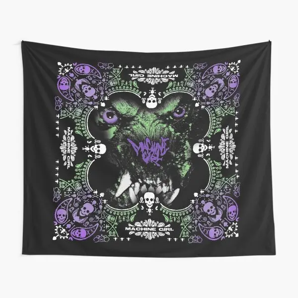 Machine Girl Bandana  Tapestry Colored Bedspread Printed Hanging Room Decor Travel Bedroom Living Blanket Decoration Beautiful