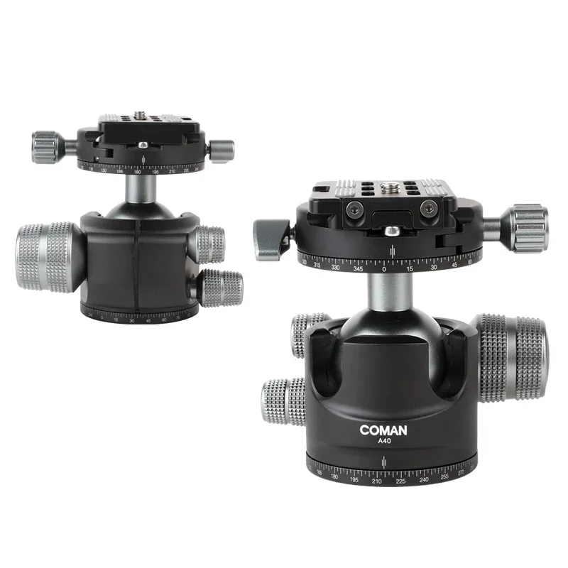 A40 spherical gimbal SLR camera tripod gimbal 360 double panoramic scale professional photography