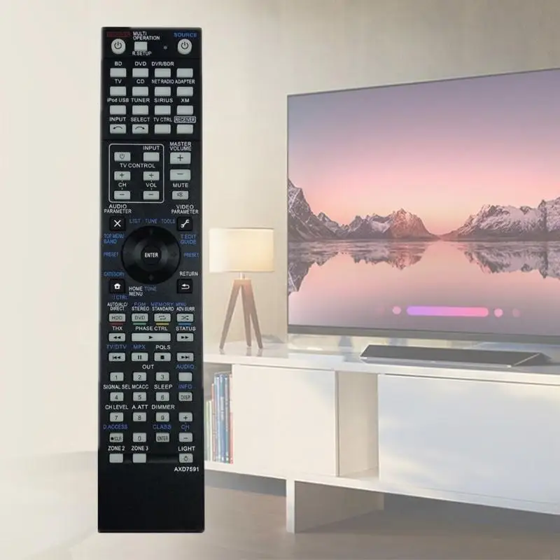 

AXD7591 Пульт дистанционного управления для SC35 VSX-920-K AXD7662 AXD7618 AXD7552 Домашний кинотеатр без программирования K1KF