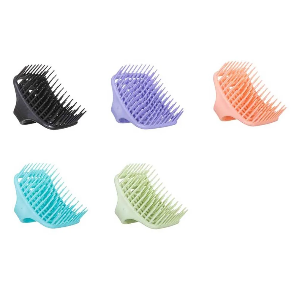 Hollow Brush Head Shampoo Brush Hair Care Tool Body Brush Hair Washing Comb Wet and Dry Scalp Massage Scalp Massage Brush