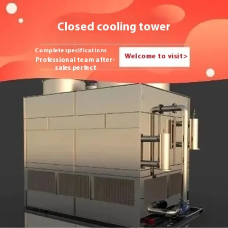 Mini Cooling Tower Open Type High Temperature Fiberglass air conditioning cooling tower Compact structure, energy-saving and wat