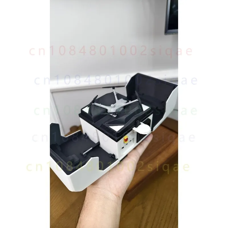 FOR DJI Dock 3 Small Scale Model Mini Drone Auto Charging Station High Fidelity Static Display Replica For Exhibition Demo