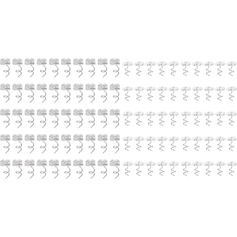 

652F 50 шт. высокопрочные стальные закрученные гвозди металлические закрученные застежки не скользящие крепления для украшения