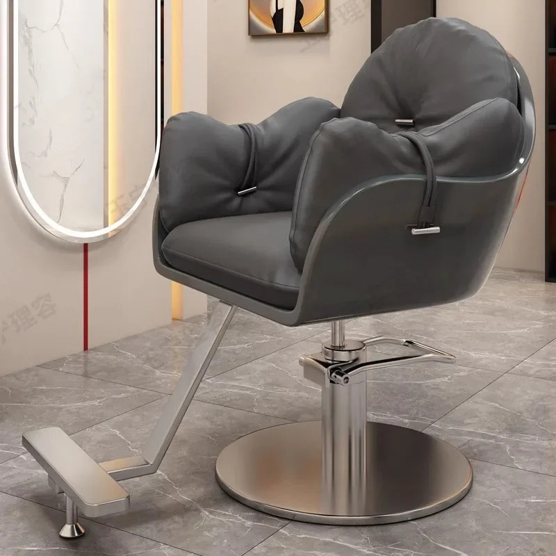 Lifter Comfortable Barber Chair Adults Backrest Esthetician Luxury Barber Chair Swivel Adjustable Cadeira Salon Furniture