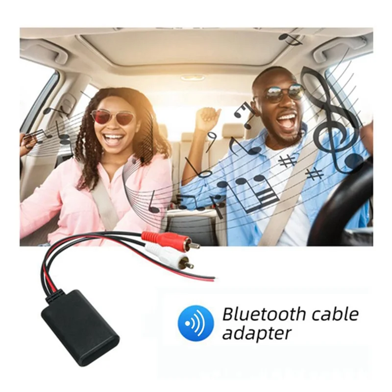 Uniwersalny samochodowy adapter USB RCA Bezprzewodowy odbiornik Bluetooth Domowe urządzenie multimedialne AUX Kabel audio Bluetooth Audio