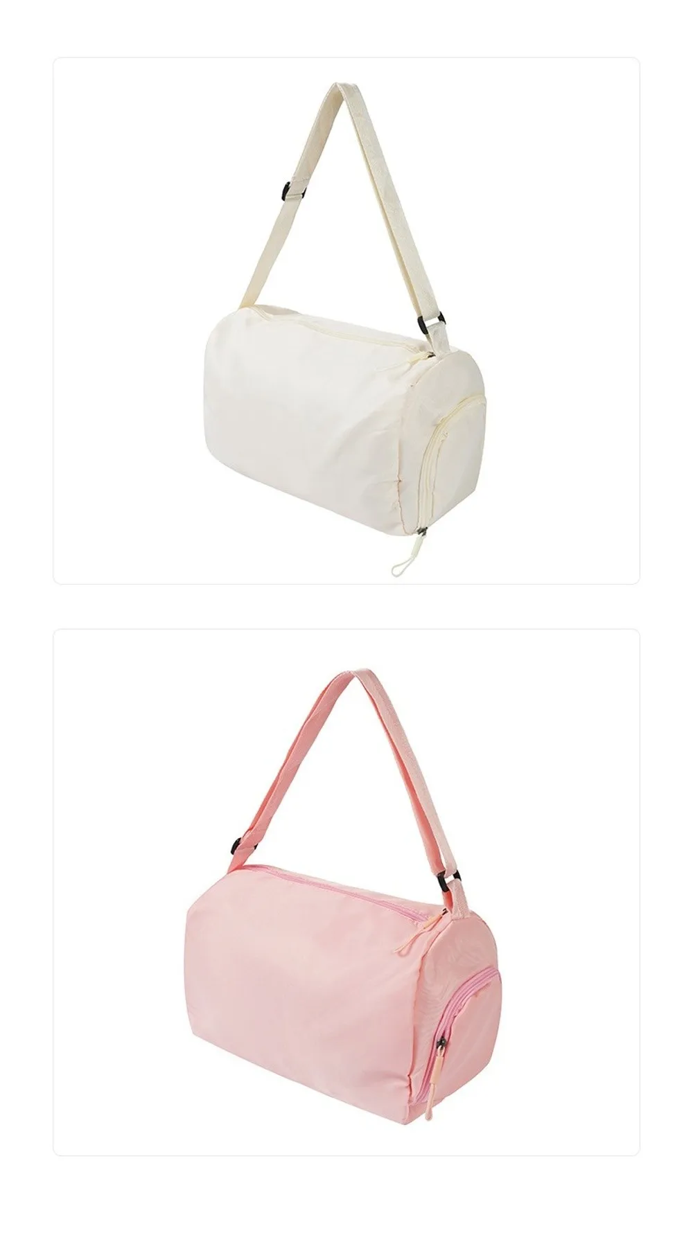 Modische, wasserdichte Reisetasche aus Oxford-Stoff, große Kapazität, verstellbarer Riemen, Sporttasche, ultraleichter Sportrucksack, unisex. – Detail 2