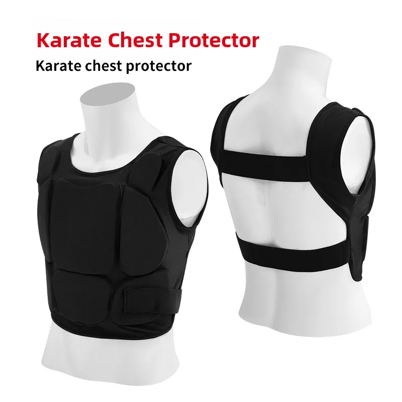 empty-hand-karate-armor-chest-protector-training-competition-collision-avoidance-children's-protective-equipment-sangmoodo
