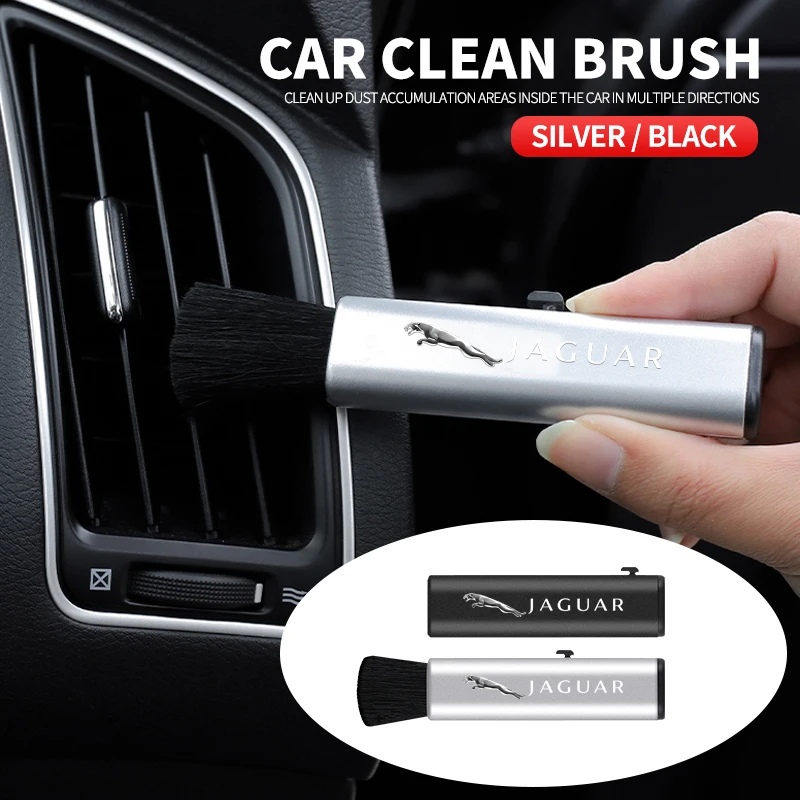 Adjustable Car Conditioning Air Outlet Brush Retractable Cleaning Brush For Jaguar-XE XF F-PACE I-PACE E-PACE F-PACE S-TYPE