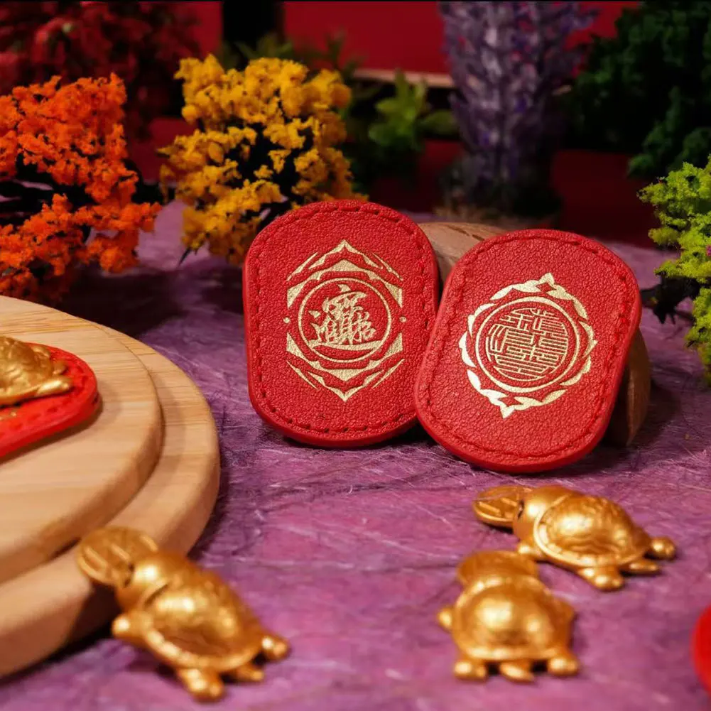 Talis-man With Leather Sleeve Thoughtful Auspicious Gift Present For Housewarmings
