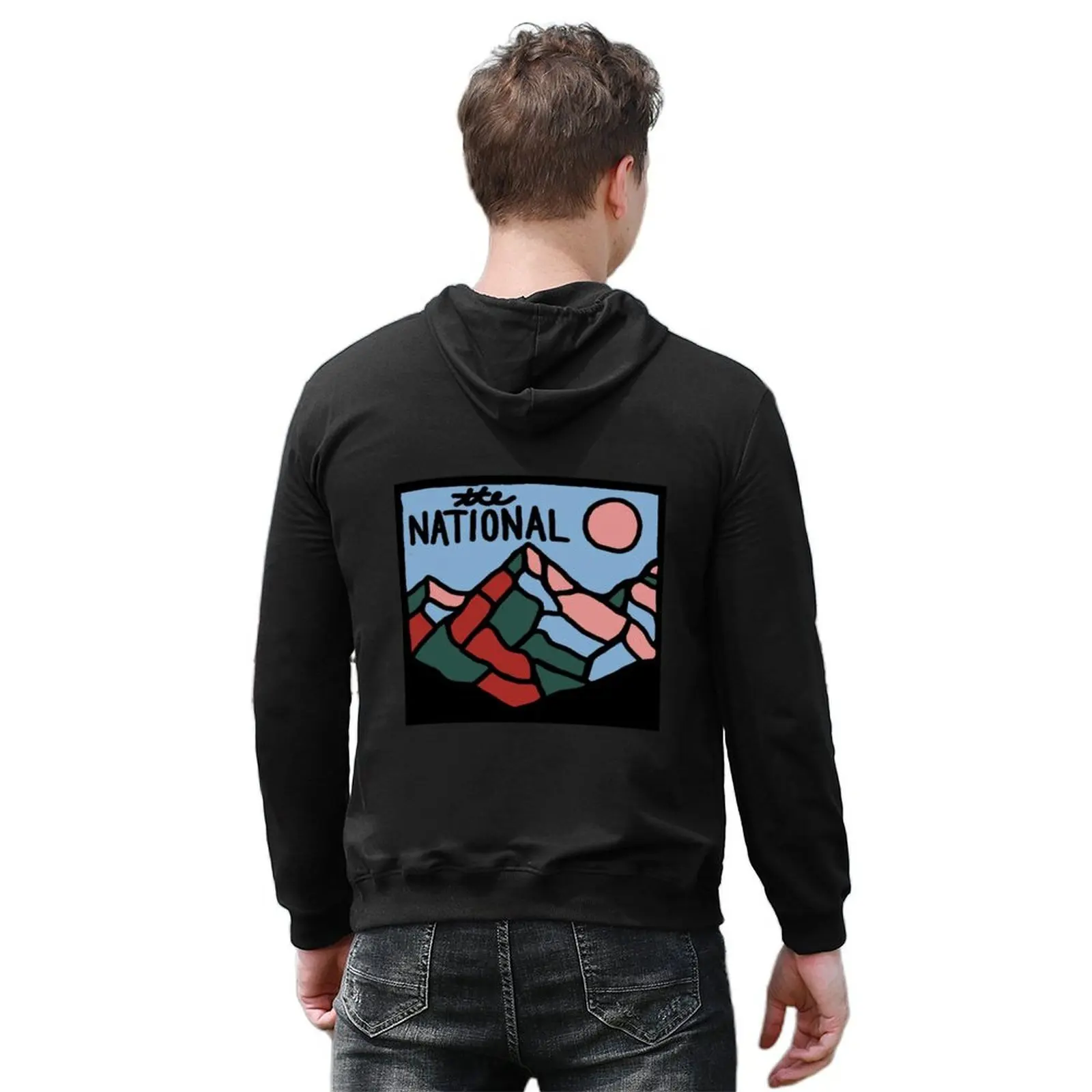 The National Band Hoodie clothes for men men's winter sweater men's autumn clothes men's sweat-shirt set man hoodie