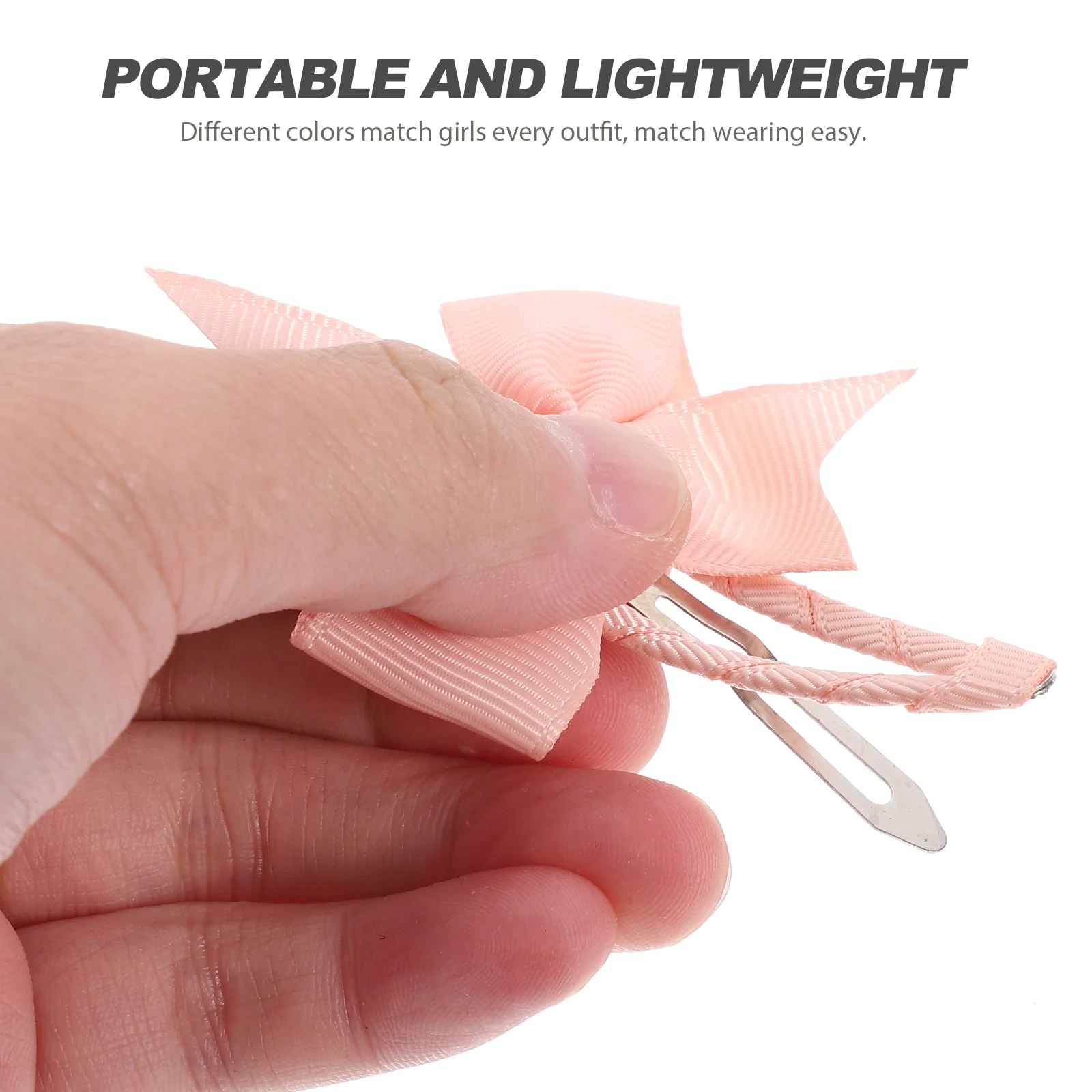 

20pcs Bow Hair Clips 20 Colors Mixed Girls Hairpins Reusable Durable Decorative Bows Daily Wear Birthdays Parties Performances