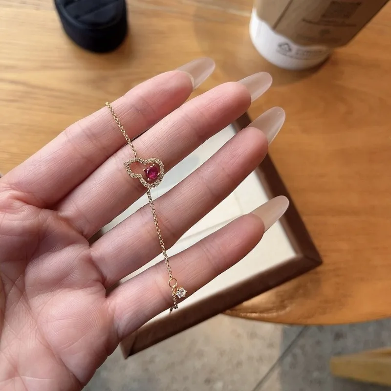 جديد الموضة الصينية الخفيفة الفاخرة مطعمة الذهب القرع سوار المرأة المتخصصة تصميم الشعور رائعة متعددة الاستخدامات الراقية الشعور المجوهرات