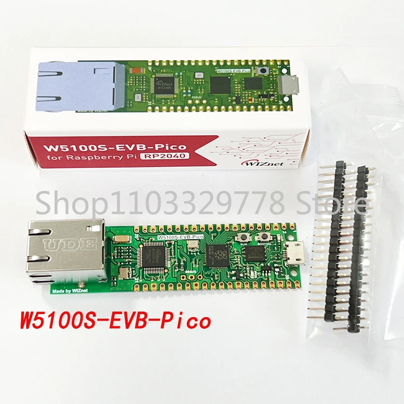 Multibanco de alto rendimiento, W5100S-EVB-PICO, 264kByte