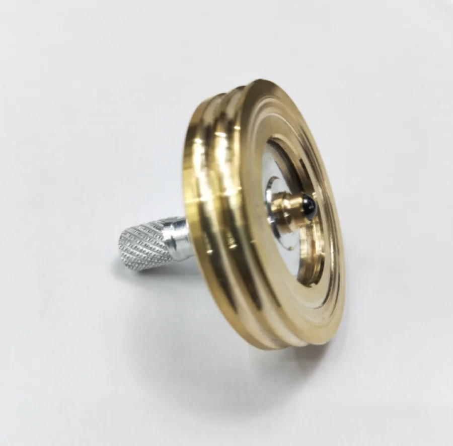 

Brass Hand Twisting Spinning Top Gyro Metal Gyroscope Collection Fingertip Spinner Toys EDC Decompression Toy