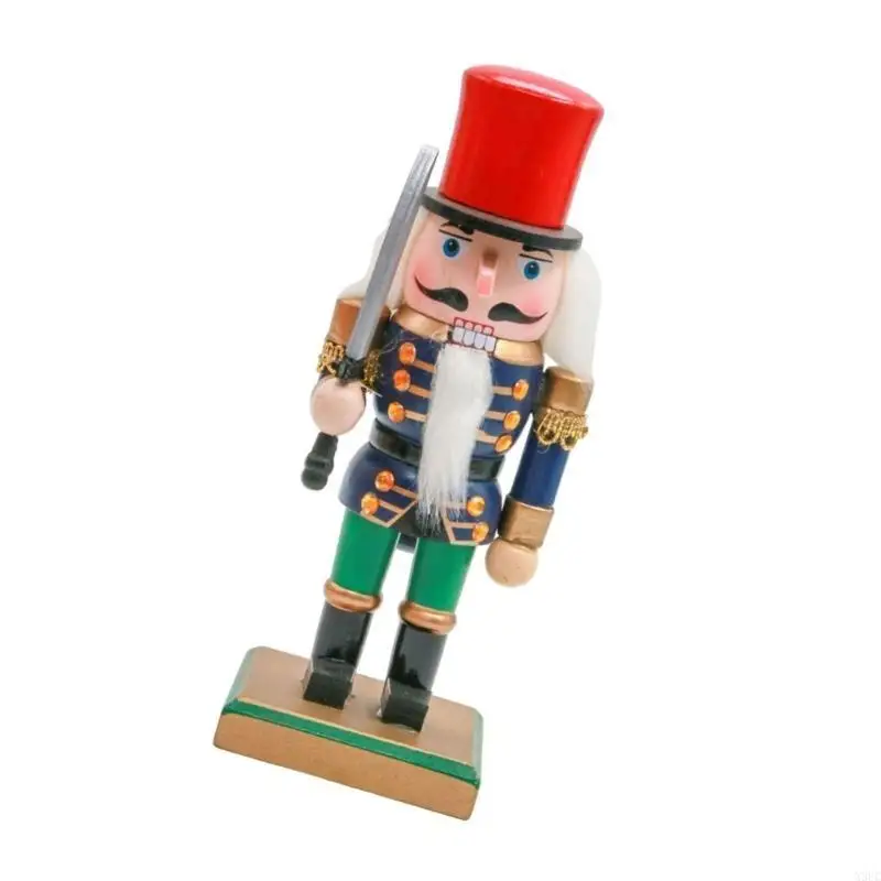 Festival Mini Soldier Decorations Christmas Soldier Doll Christmas Desk Decorations Nut Opening Cracking Tool 20cm X3UC
