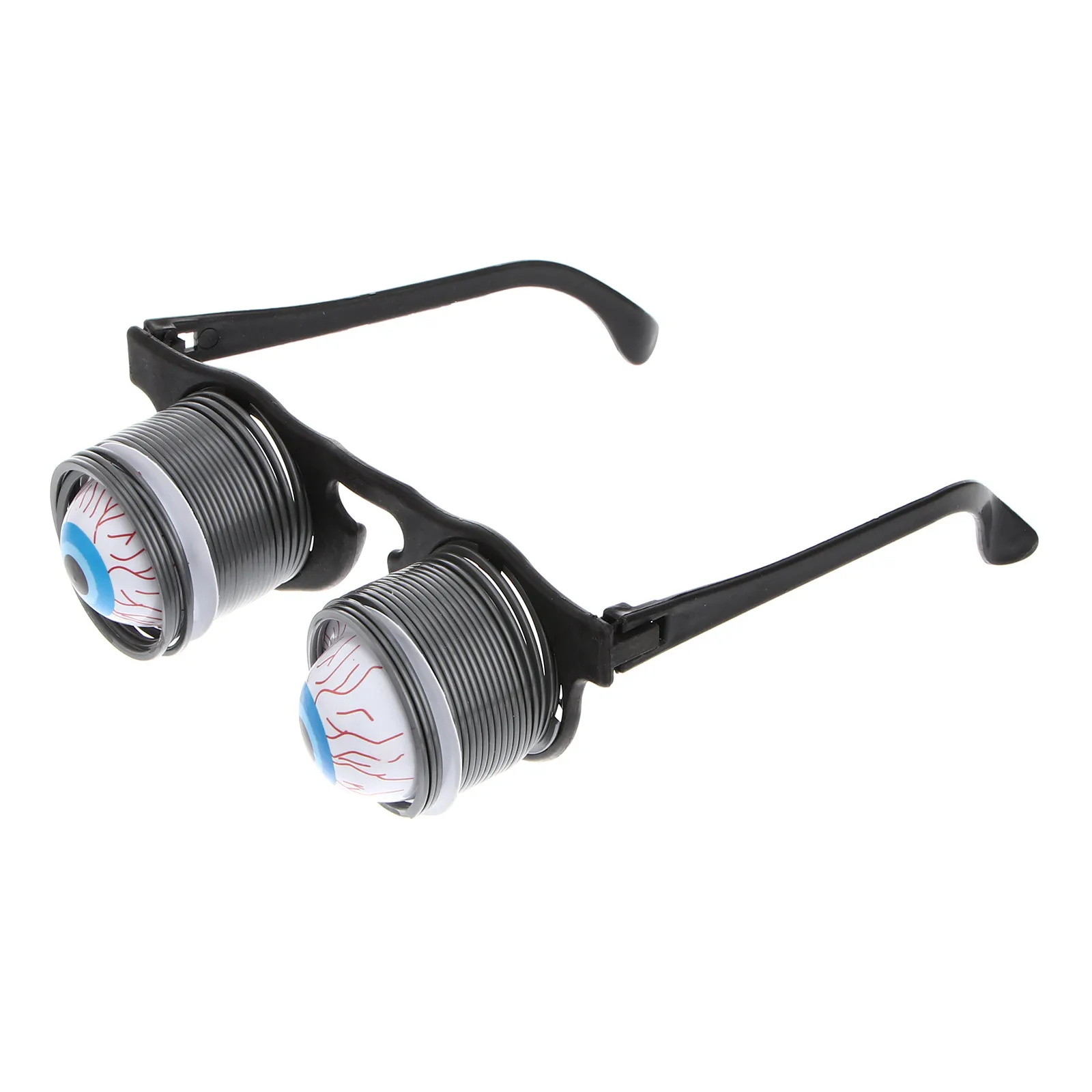 Horror Eyeball Glasses Spring Moving Fake Eyes Funny Prank For Halloween Party Costume Gag Gift Accessory