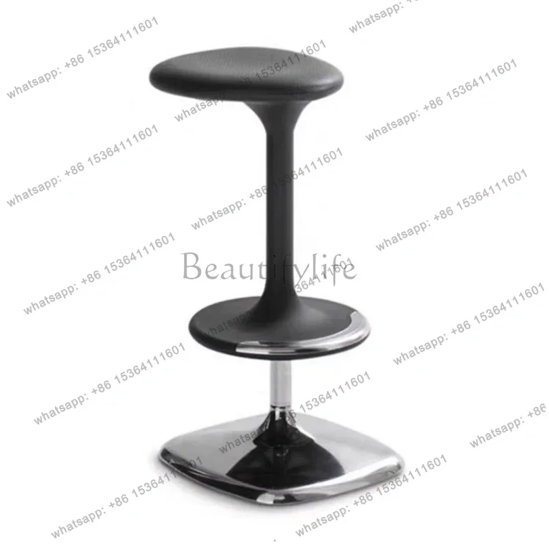 

Industrial Creative Bar Chairs Modern Unique Black Fashion Relax Bar Stools American Comfortable Single Sillas De Bar Furniture