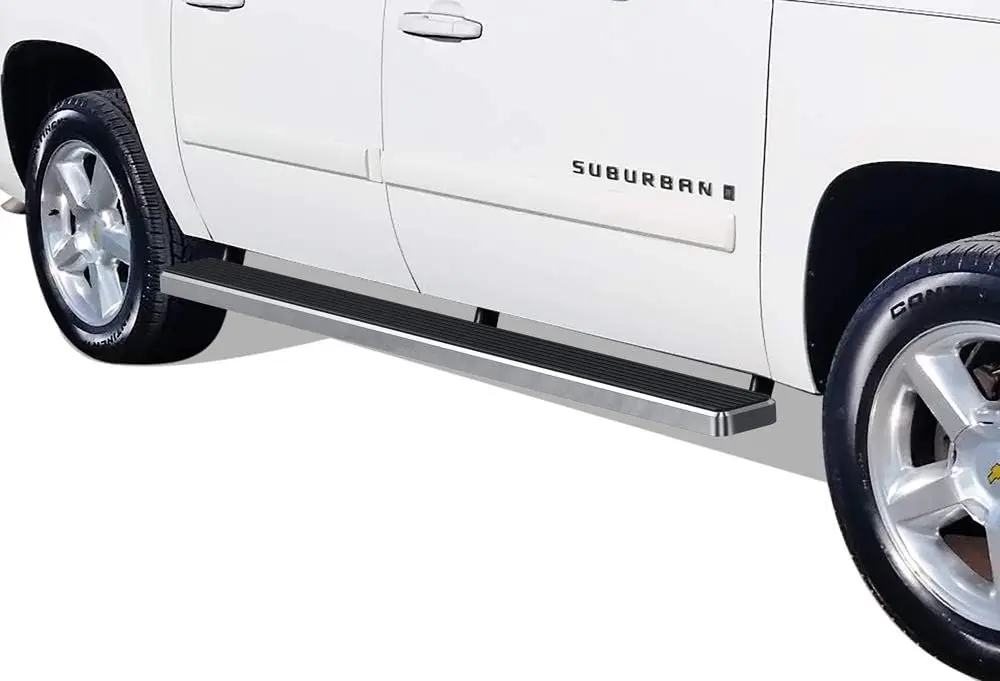 

Premium 6in 304 Stainless Steel Running Boards Compatible with Chevy Avalanche Suburban GMC Yukon XL 00-20