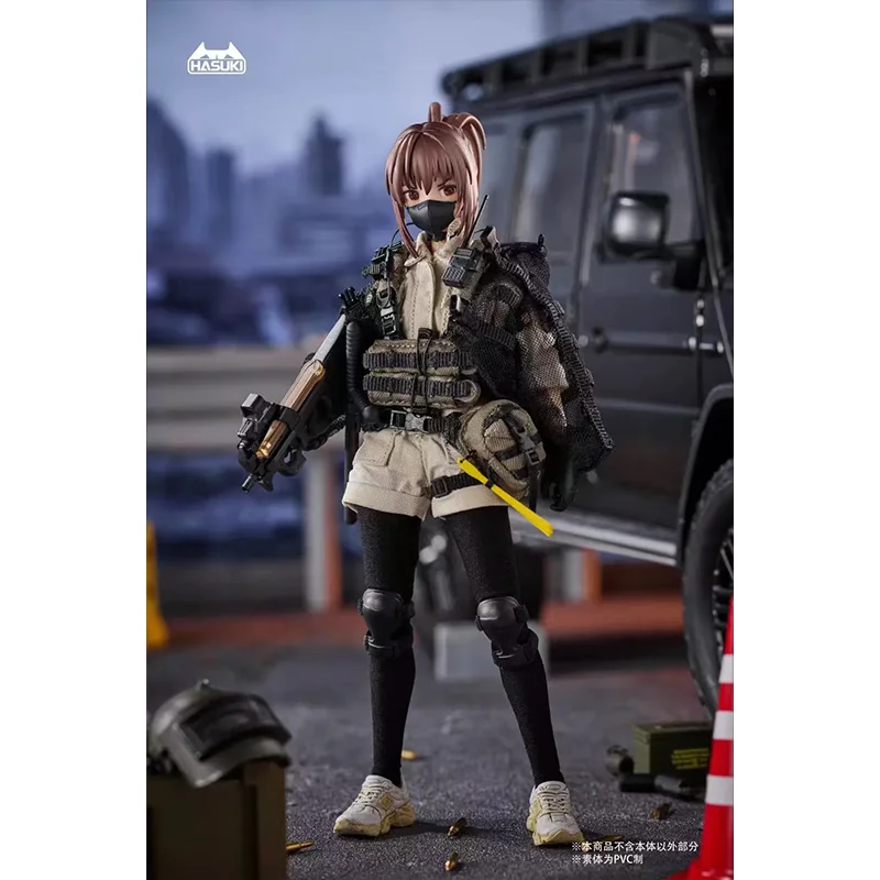 Original HASUKI 1/12 Pocket Art PA006 IZUMIHAISE Guard Female