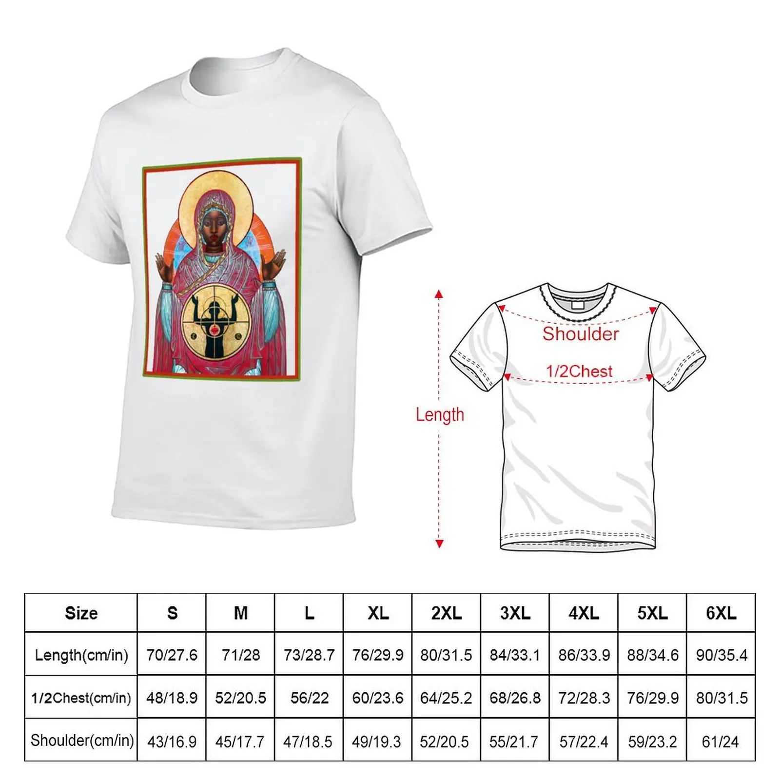 Our Lady Of Ferguson Tee T-Shirt Luxury man rapper graphic tees mens graphic t-shirts
