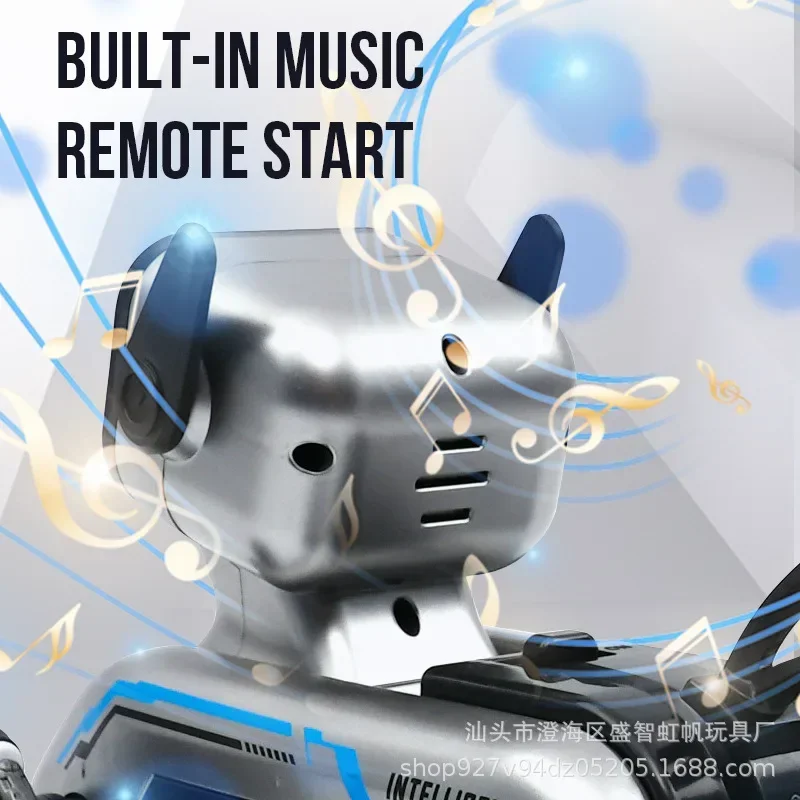 Rc dublê carros robô cão de controle remoto veículos deriva auto controle rádio elétrico presente pequeno menino brinquedo mini