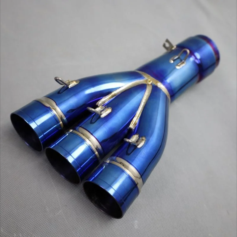 For BENELLI TNT 1130 Exhaust System for BENELLI TNT 1130 Exhaust Pipes for BENELLI TNT 1130 Titanium Alloy Exhaust Pipes 4