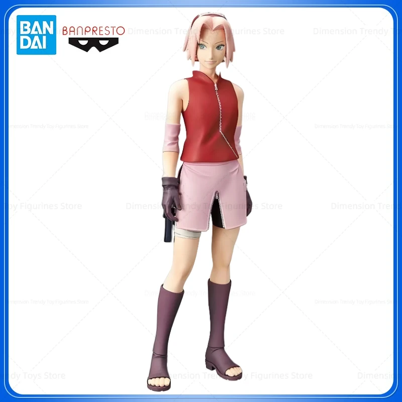 

Bandai в наличии Banpresto Grandista Anime Naruto Shinobi Relations Haruno Sakura Фигурка Модель игрушки в подарок DT