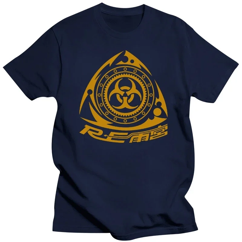 2019 Hot Sale 100% Cotton Rotary Re Amemiya Japan Car Gold Print T-Shirt Tee Shirt Manga Vintage Anime Clothes Harajuku Men's