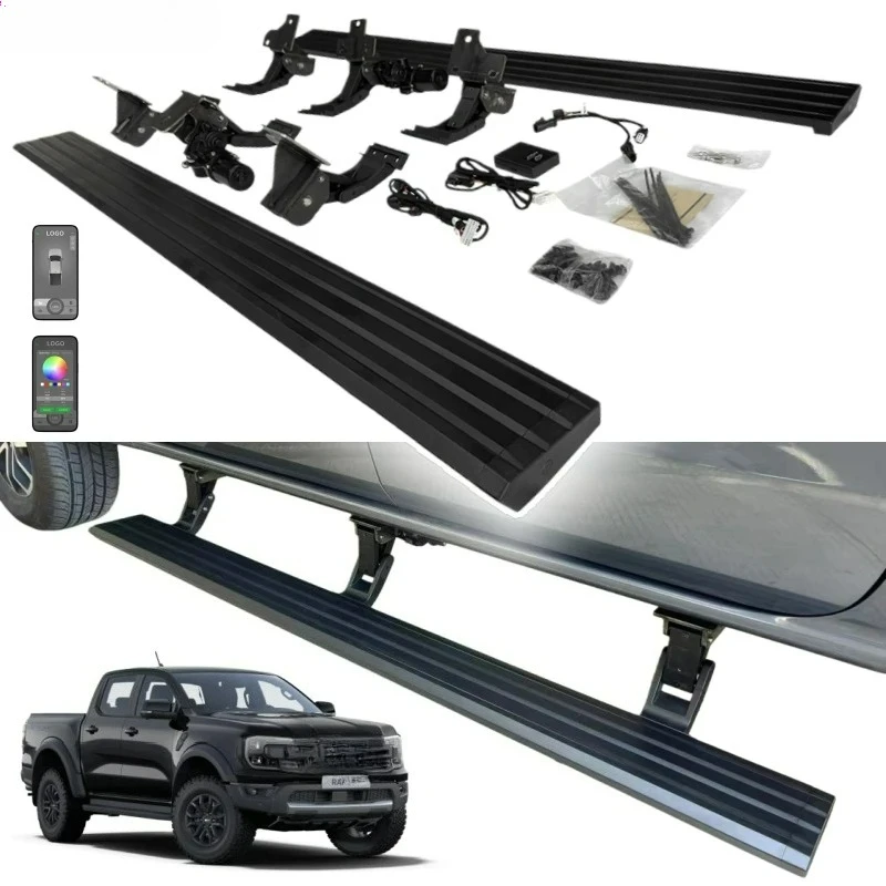 

Factory Direct Sales ForFord Ranger T6 T7 Raptor with LED Lights and Automatic Retractable Side Steps