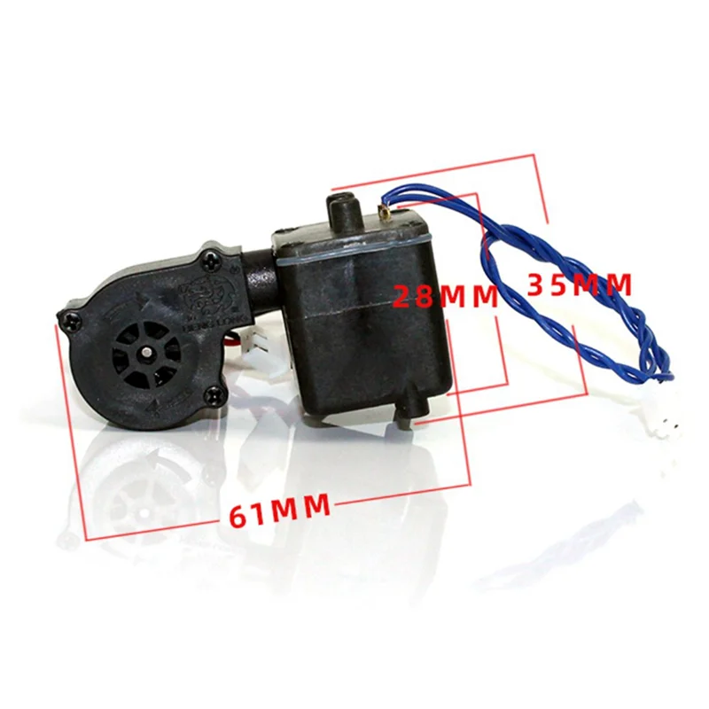 2X Parti del Generatore di Fumo Per 1/16 Henglong RC Modello di Carro Armato 6.0S/6.1S Versione RC Rimorchio Escavatore Aggiornamenti Accessori-Y34A
