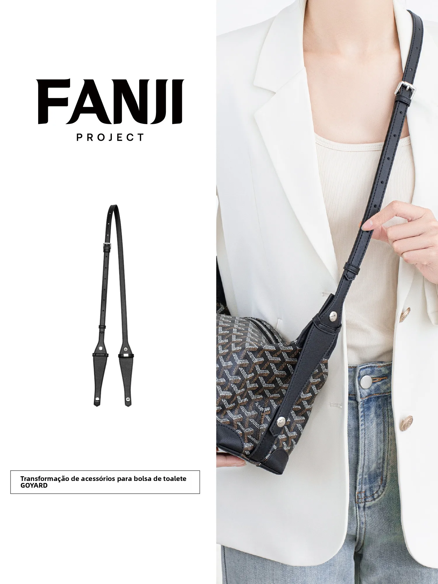 goya-bowling25-dog-tooth-wa-bag-crossbody-extended-oulder-strap-modin-leather-bag-accories-summer-2025-china