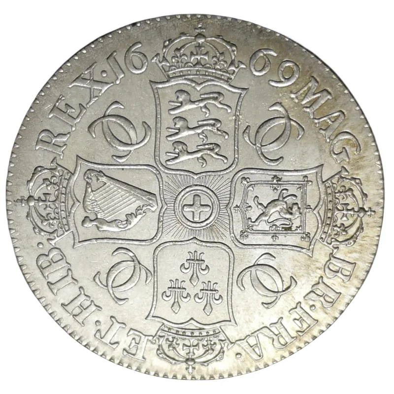 

1669 United Kingdom silver Plated coin Copy