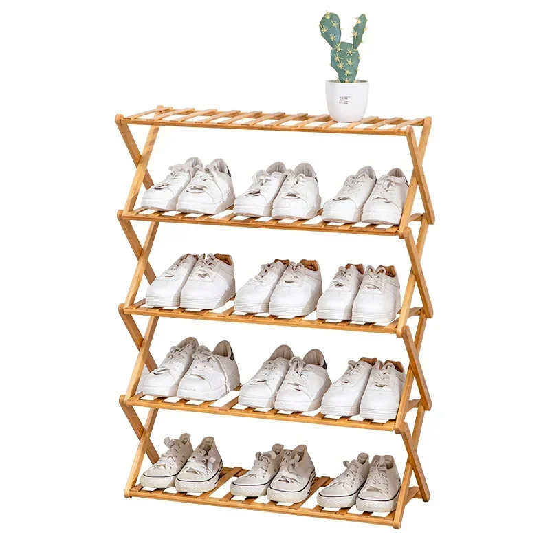 Limited Multifunctional Shoes Organizers Foldable Storage Free Installation Shoe Cabinet