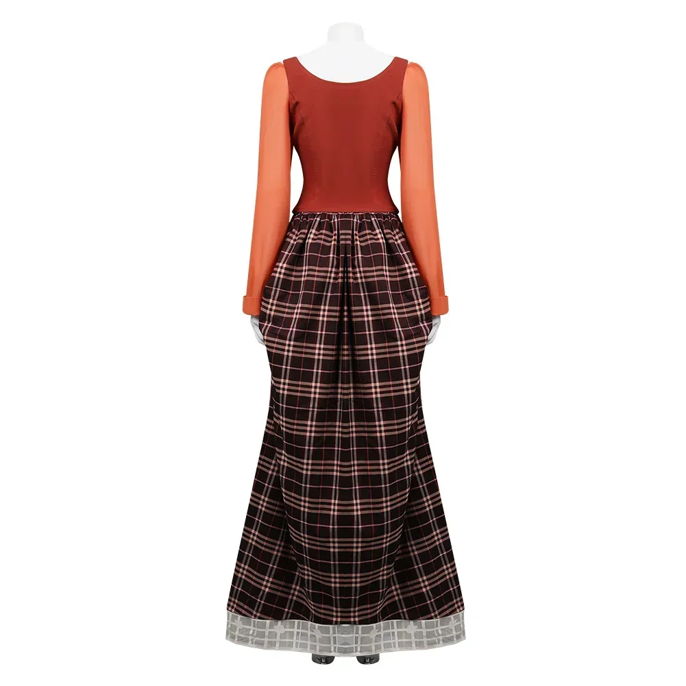 Disfraz de Mary Sanderson para Cosplay, Traje de Hocus Pocus para Halloween, Vestido de Bruja para Mujer, Ropa de Fiesta