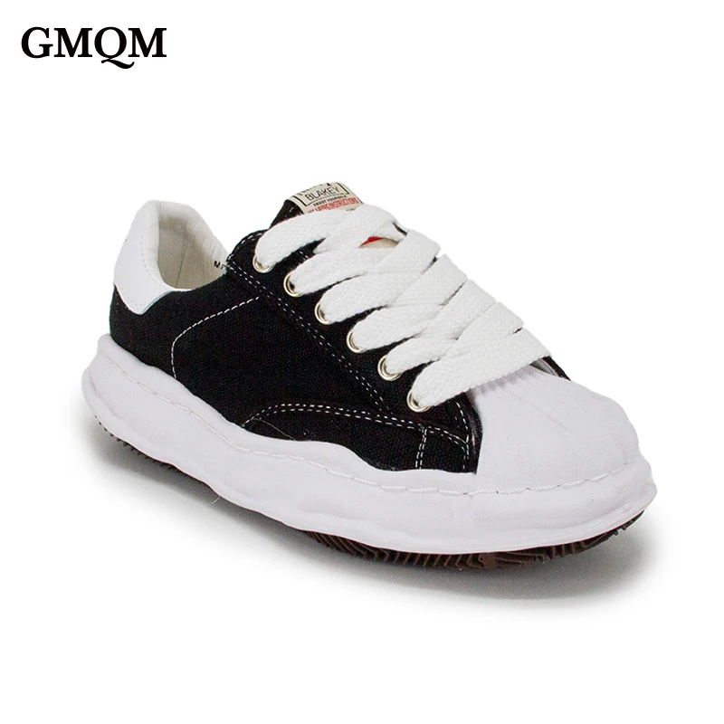 

GMQM 2025 Women Platform Casual Shoes Lace Up Round Toe Sneakers Daily Wear Shoes Comfortable Slip On Sneakers Anti Slip Sport