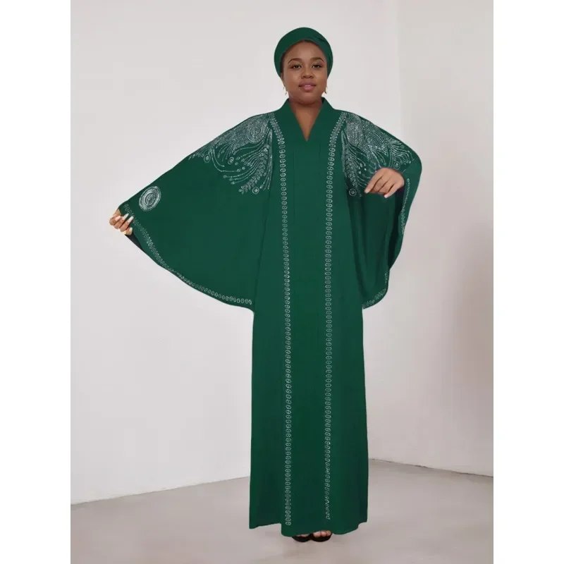 Abayas personnalisés pour femmes, dubaï, luxe, mode musulmane africaine, Caftan Marocain, robes de soirée, Boubou, Dje, 2025