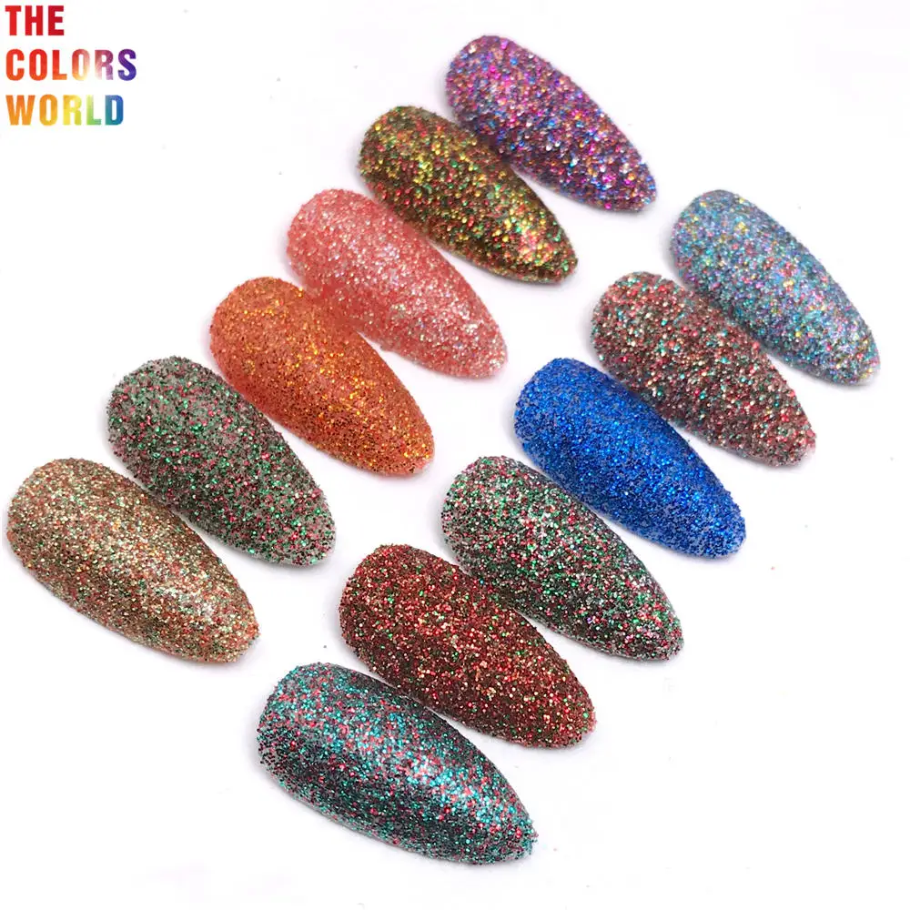 TCT-887 Biodegradable Grade Glitter Christmas Sparkle Xmas Fine Glitter For Nails Art Eye Makeup Eyeliner Body Lip Resin Glitter