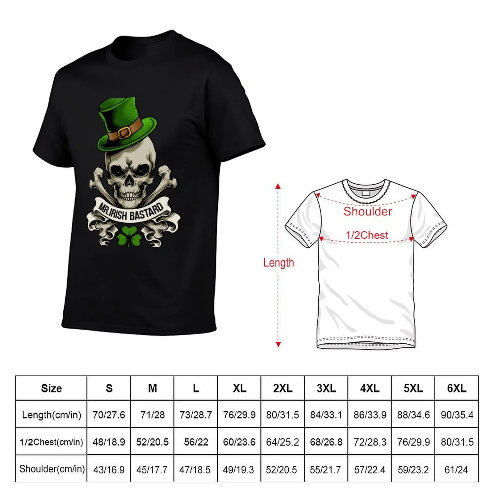 Mr. Irish bastard T-Shirt animal prinfor boys shirts graphic tees anime shirts men