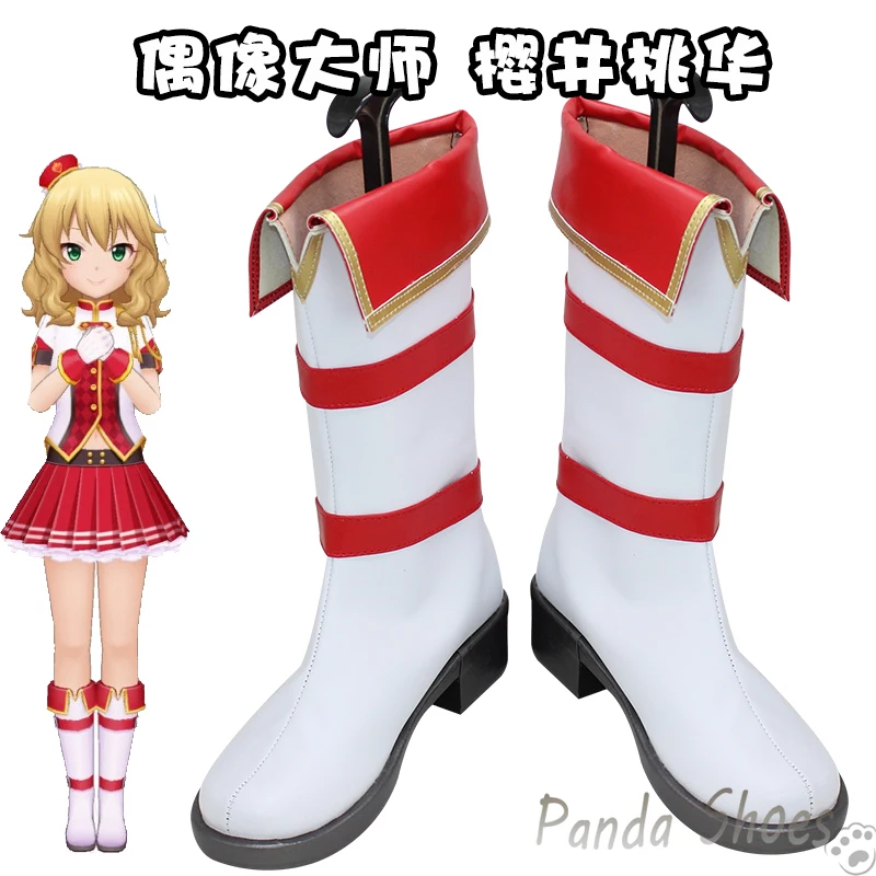 

Game Rebellion Sakurai Momoka Cosplay Shoes Anime Cos Comic Cosplay Costume Prop Shoes for Con Halloween Party