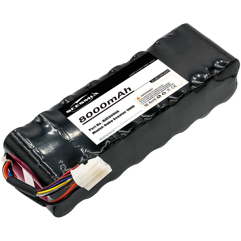8000mAh Battery for Robomow City MS1000, MS1800,Premium RS612,RS622,RS630,RS635,MC 300,MC 500,TS1800,TS1000,RS615U