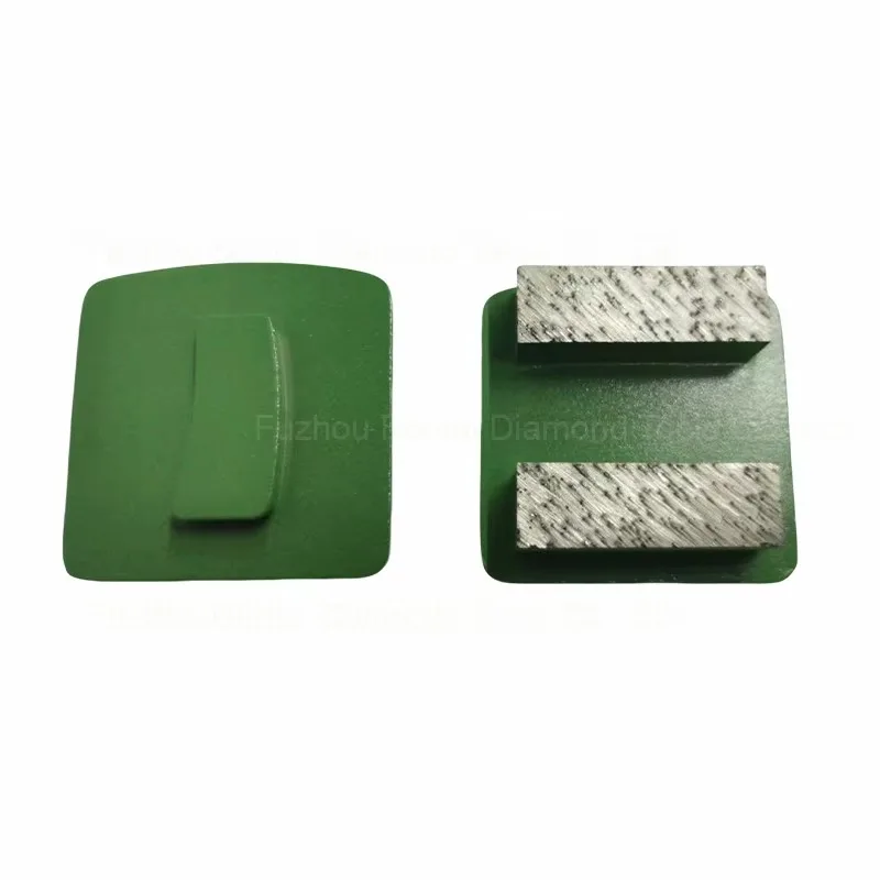 Op maat gemaakte segmenten metalen diamantpads voor het slijpen van betonterrazzo-vloergereedschappen ODM OEM-ondersteuning