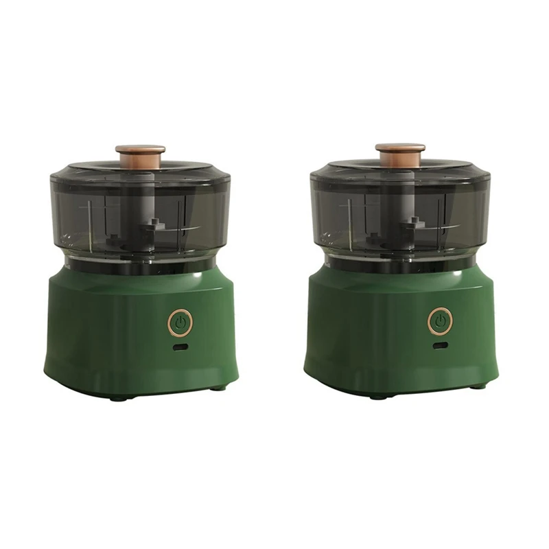 Мини беспроводной электрический пресс для чеснока двойного назначения кухонная пищевая Мясорубка перезаряжаемая Мясорубка овощи