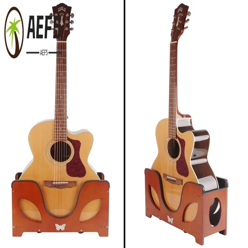 

AEF5-подставка для гитары, складная напольная подставка для гитары, регулируемая подставка для гитары, музыкальная стойка, держатель, часть гитары