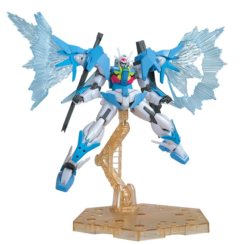 在庫ありバンダイ本物の HG ガンダム 00 スカイ (スカイフェーズより上) ガンダムアニメアクションフィギュア組み立てモデルおもちゃギフト