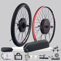 Electric bicycle Conversion Kit 48V 1000W 1500W e-bike Front Rear 36V 250W 350W 500W Kit electric bike MTX rim Wheel hub motor
