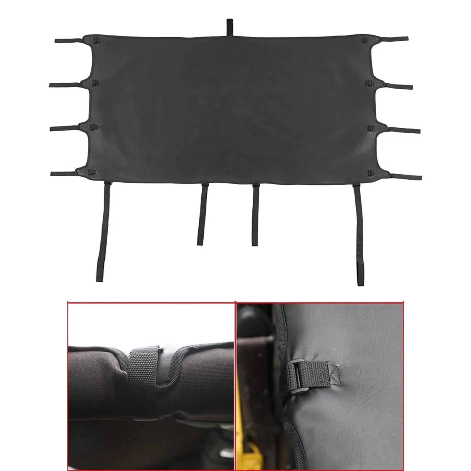 

Bikini Top Cover Replace Parts Components Sunshade for Front Rear Passengers